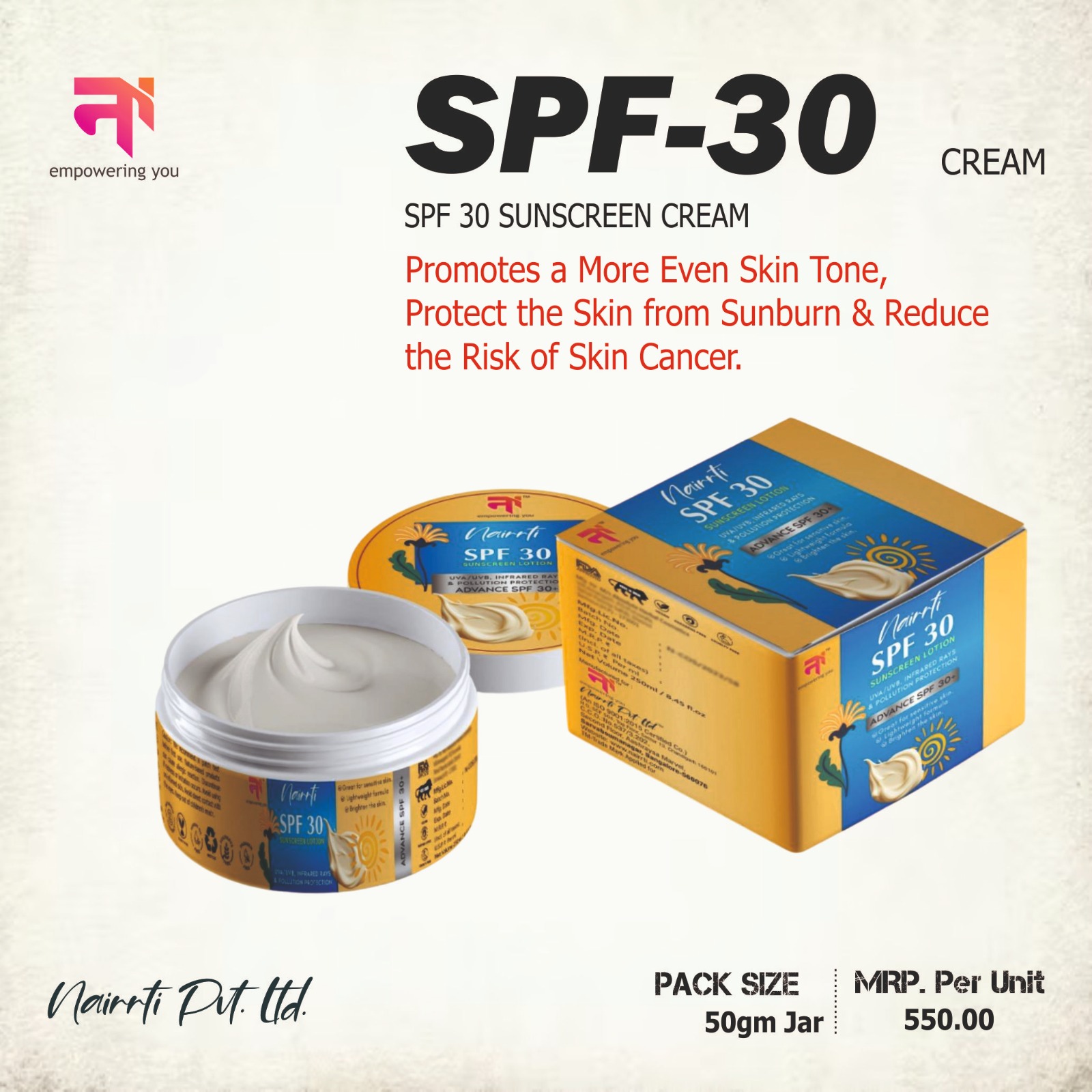 NAIRRTI  SPF-30